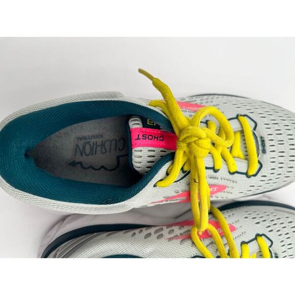 Brooks Women’s Size 6 Grey Ghost Running Shoes Excellent - Picture 3 of 10